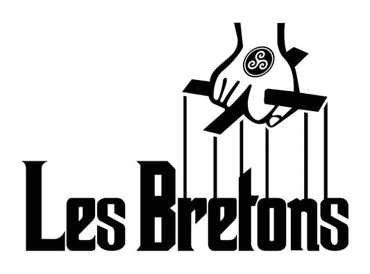 Tee-shirt Breton Mafia Les Bretons - Autocollant BZH