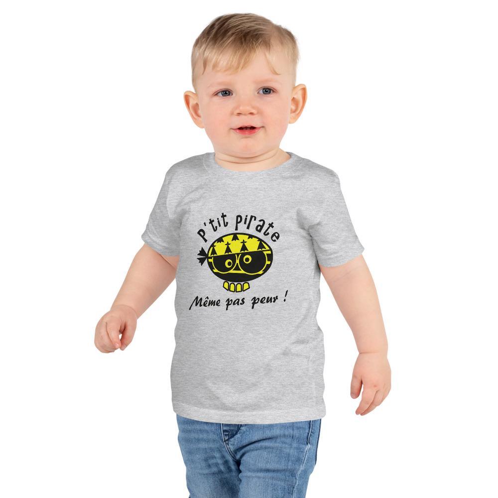 Tee-shirt enfant P'tit Pirate - Autocollant BZH