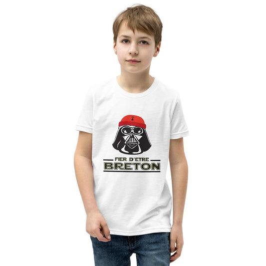 Tee-shirt Garçons DARK fière d'être Breton - Autocollant BZH