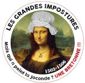 Tee-shirt Mais Qui A Peint la Joconde ? - Autocollant BZH