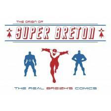 Tee-shirt Super Breton - Autocollant BZH