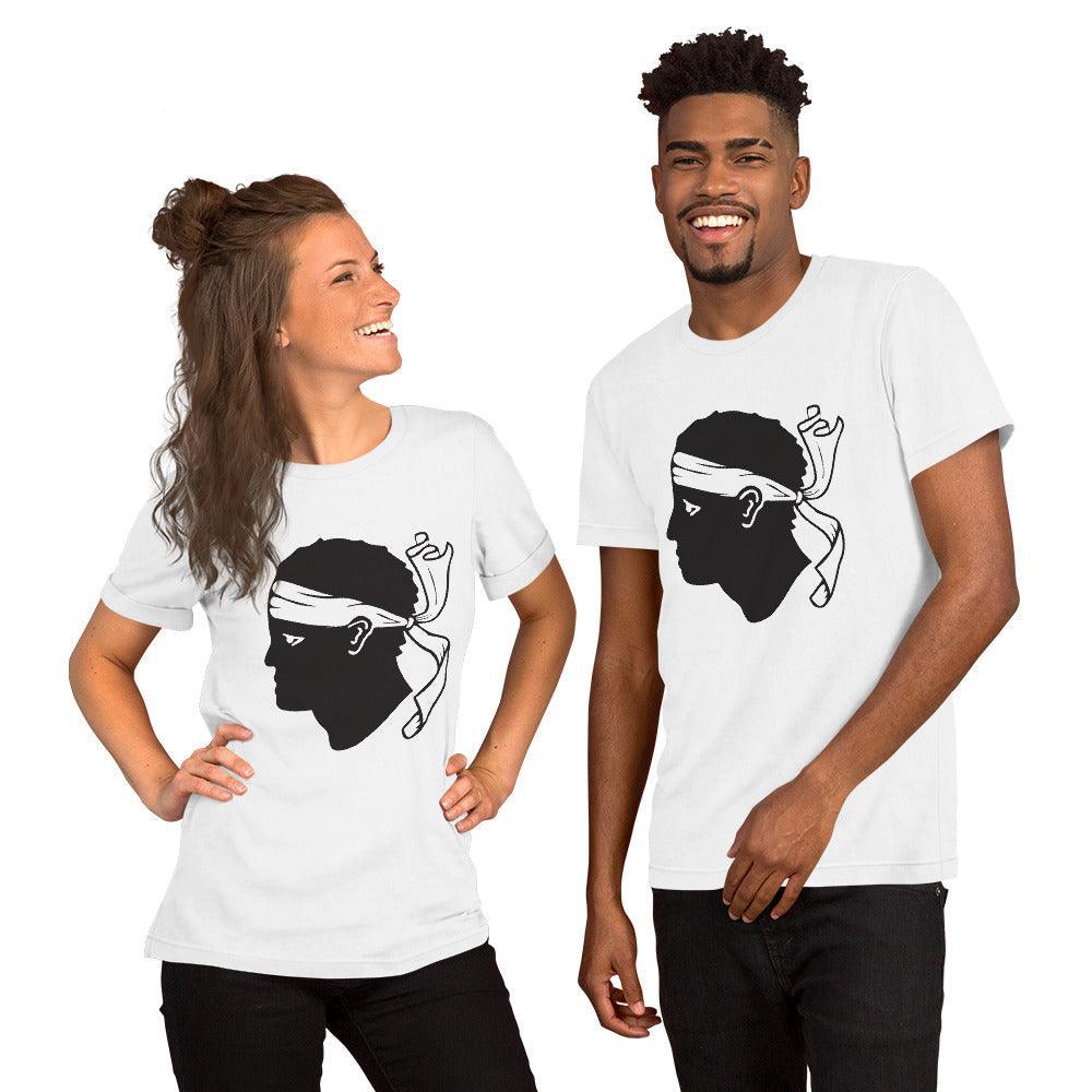 Tee-shirt Unisexe Corsica - Autocollant BZH