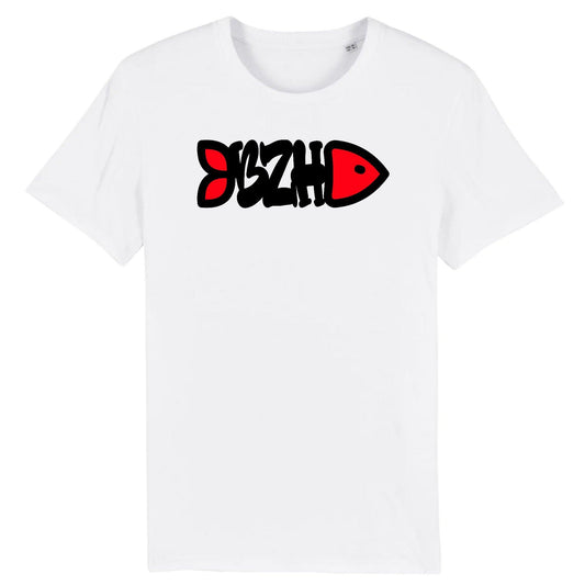 Tee-shirt Unisexe Fish Bzh Rouge - Autocollant BZH