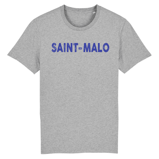 Tee-shirt Unisexe SAINT MALO Coton BIO - Autocollant BZH