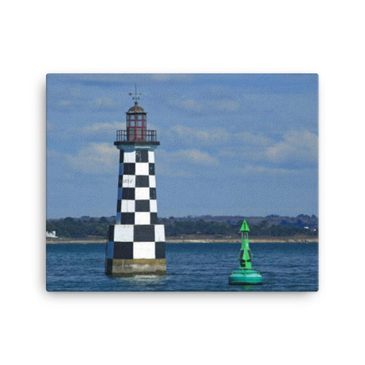 Toile Imprimée Phare de la Perdrix - Autocollant BZH