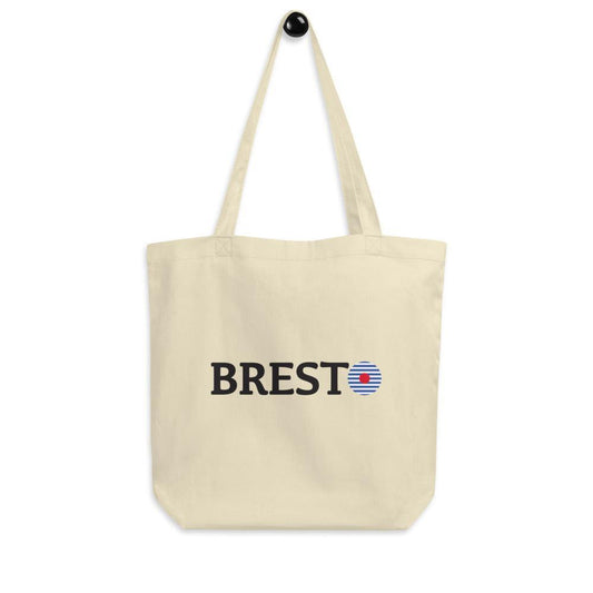 Tote Bag Bio Brest Noir - Autocollant BZH