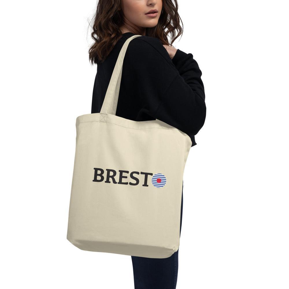 Tote Bag Bio Brest Noir - Autocollant BZH