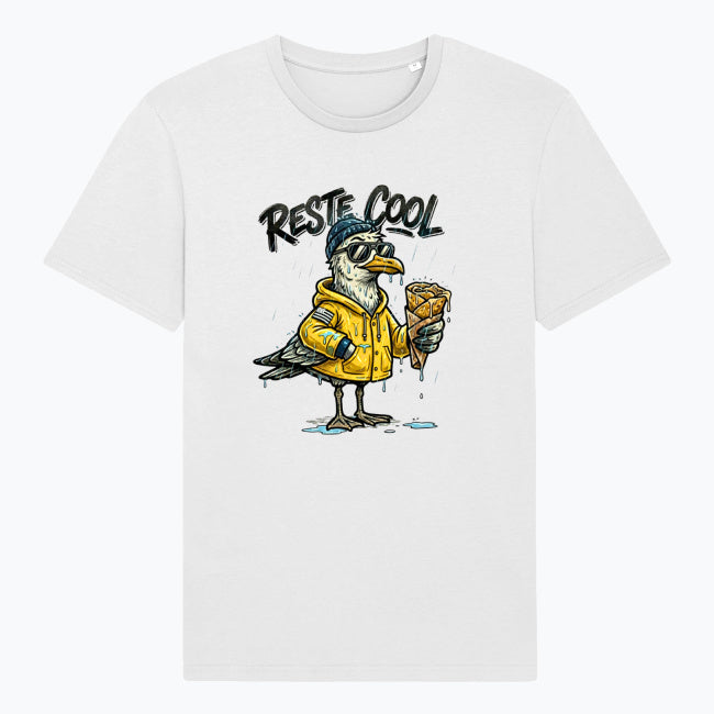 T-shirt Bio Unisexe Reste Cool Pluie