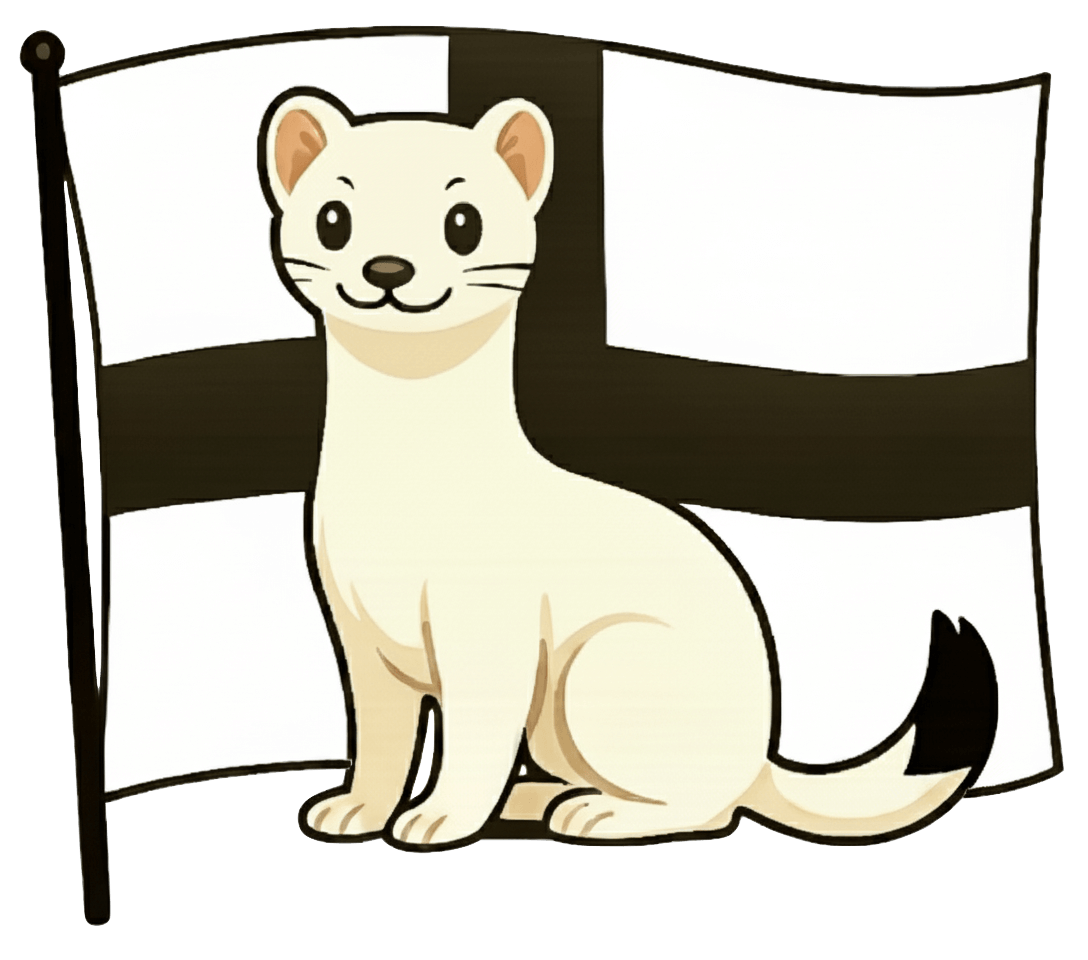 Autocollant Breton “Hermine Kroaz Du”