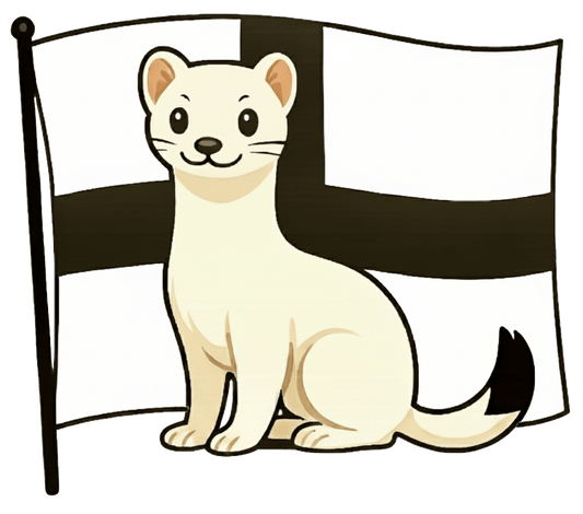 Autocollant Breton “Hermine Kroaz Du”