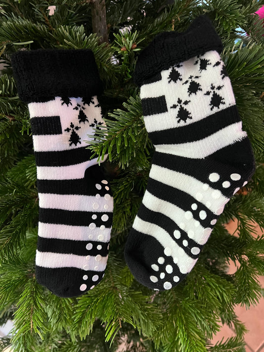 Chaussettes Drapeau Breton Antidérapantes – Le confort qui a du Gwenn ha Du !