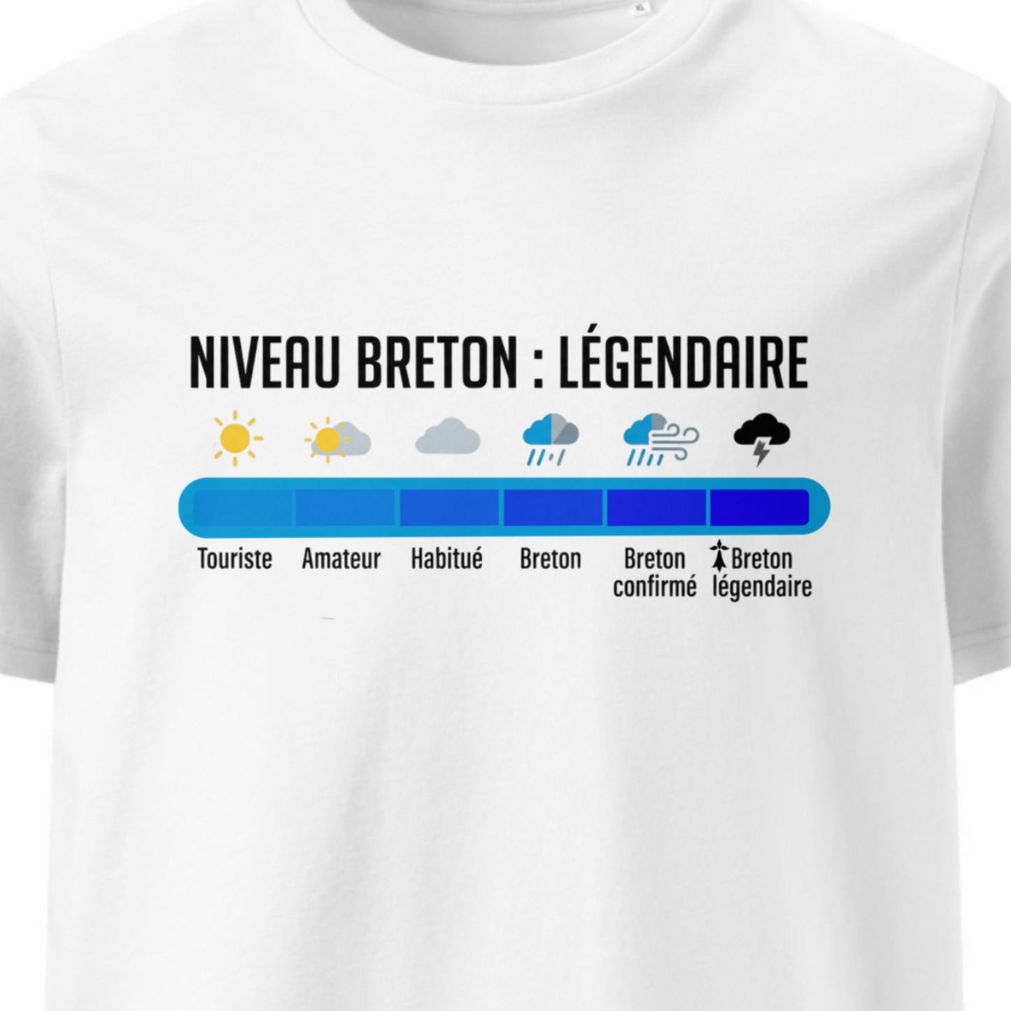 T-shirt Breton Légendaire | 100% Coton Bio