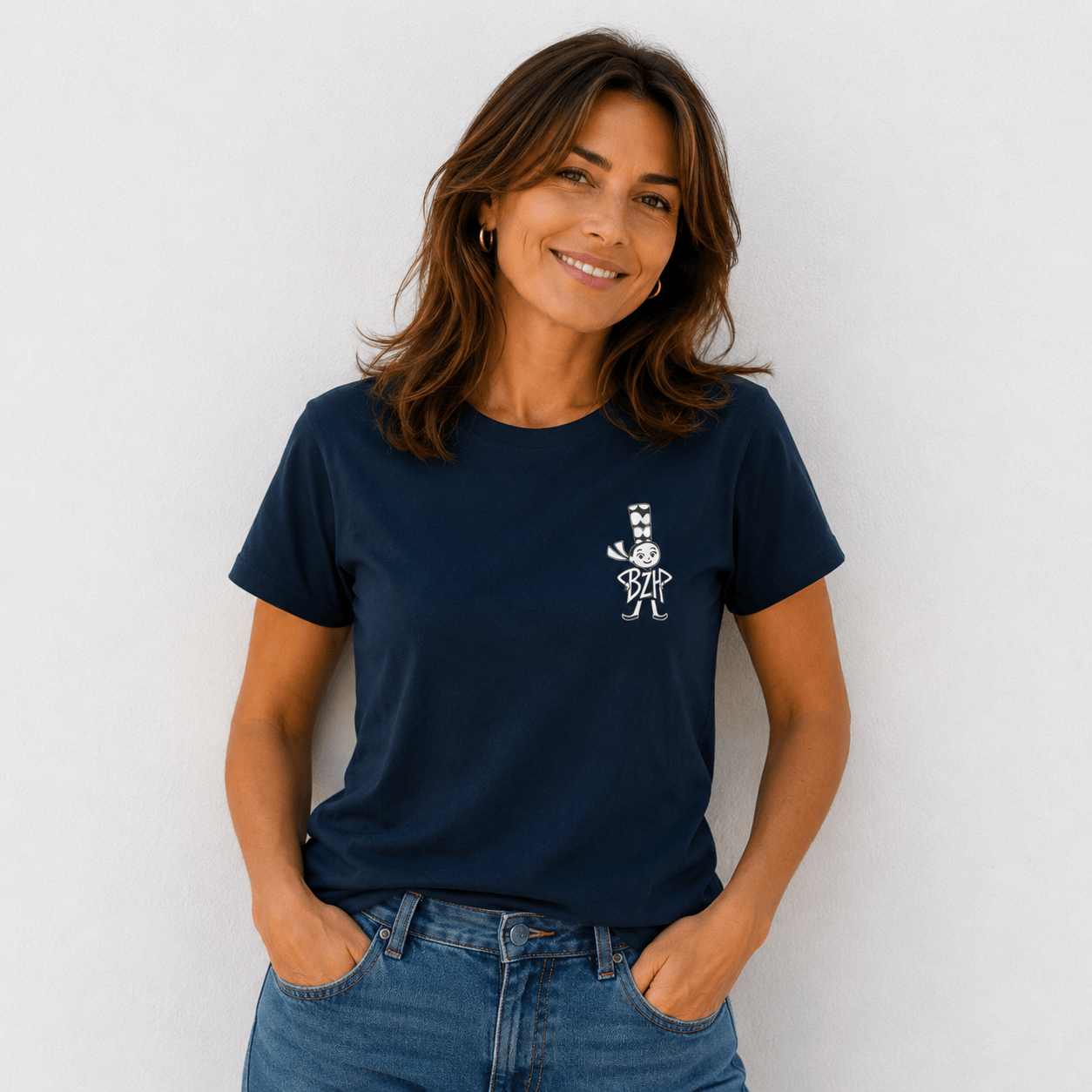 T-shirt Bigoudène BZH – Coton Bio Unisexe | Rêves de Bretagne
