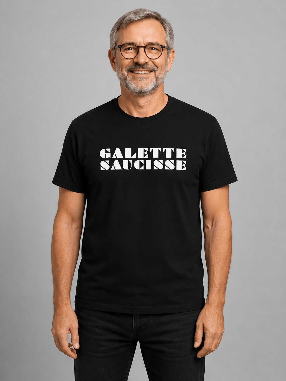 T-shirt Breton Galette Saucisse
