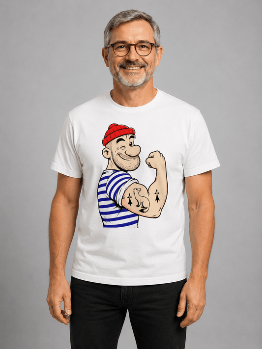 T-shirt Marin Breton & Hermines