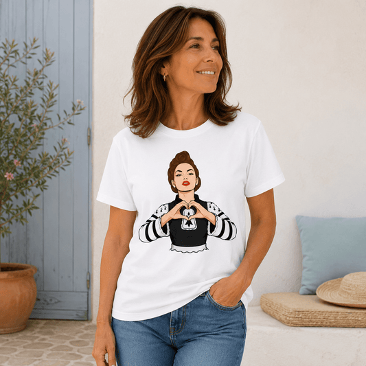 T-shirt bio La Bretonne qui aime
