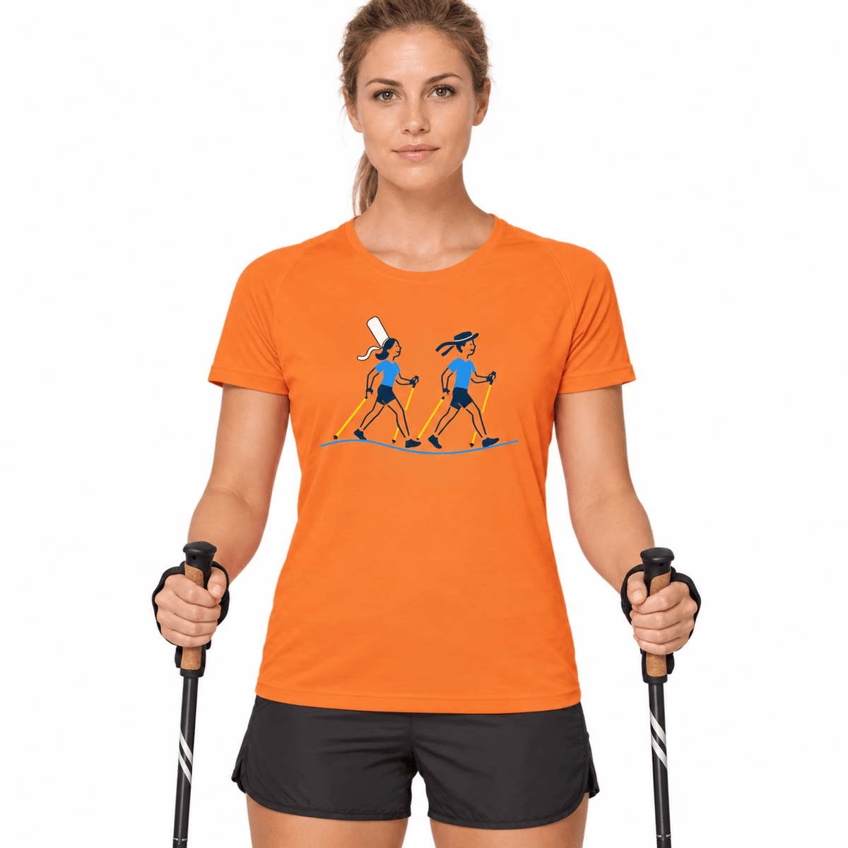 T-shirt technique femme – Marche Nordique Bretonne