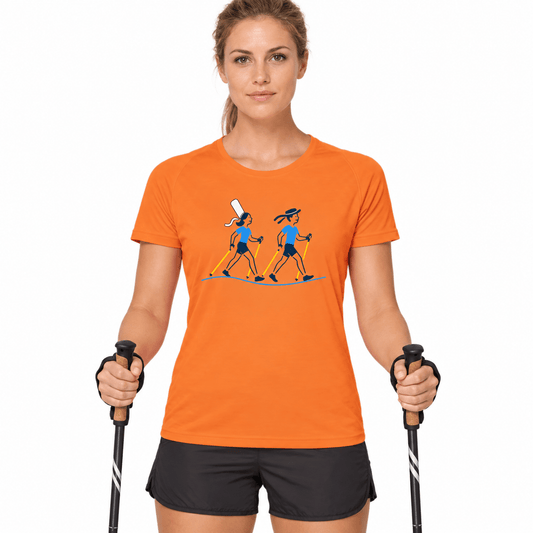 T-shirt technique femme – Marche Nordique Bretonne