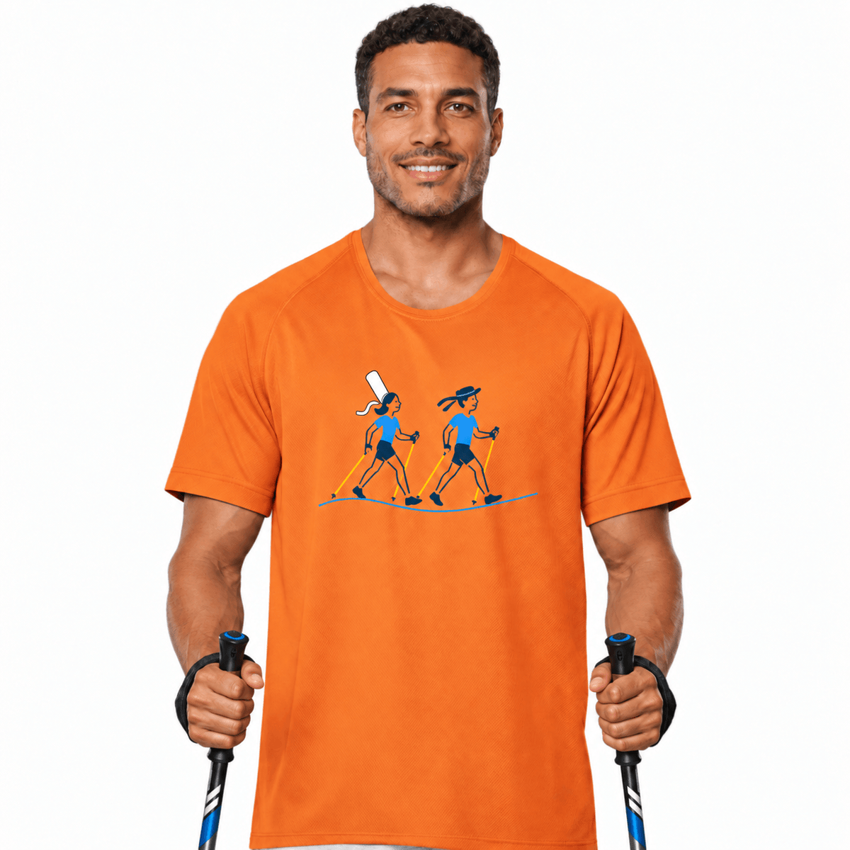 T-shirt Sport Homme – Marche Nordique Bretonne