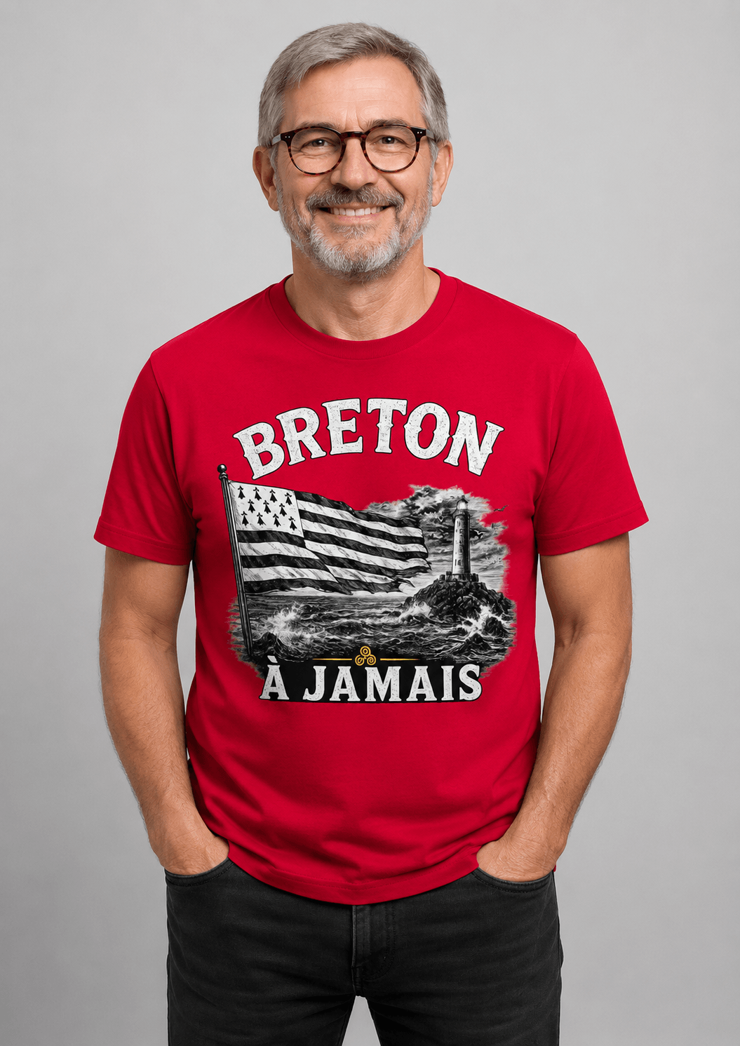 T-shirt Breton à Jamais