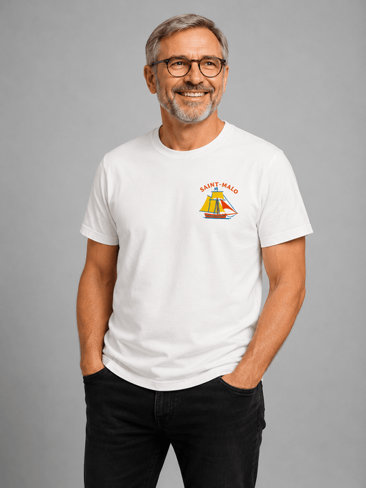 T-shirt Le Renard de Saint-Malo – Voilier Malouin