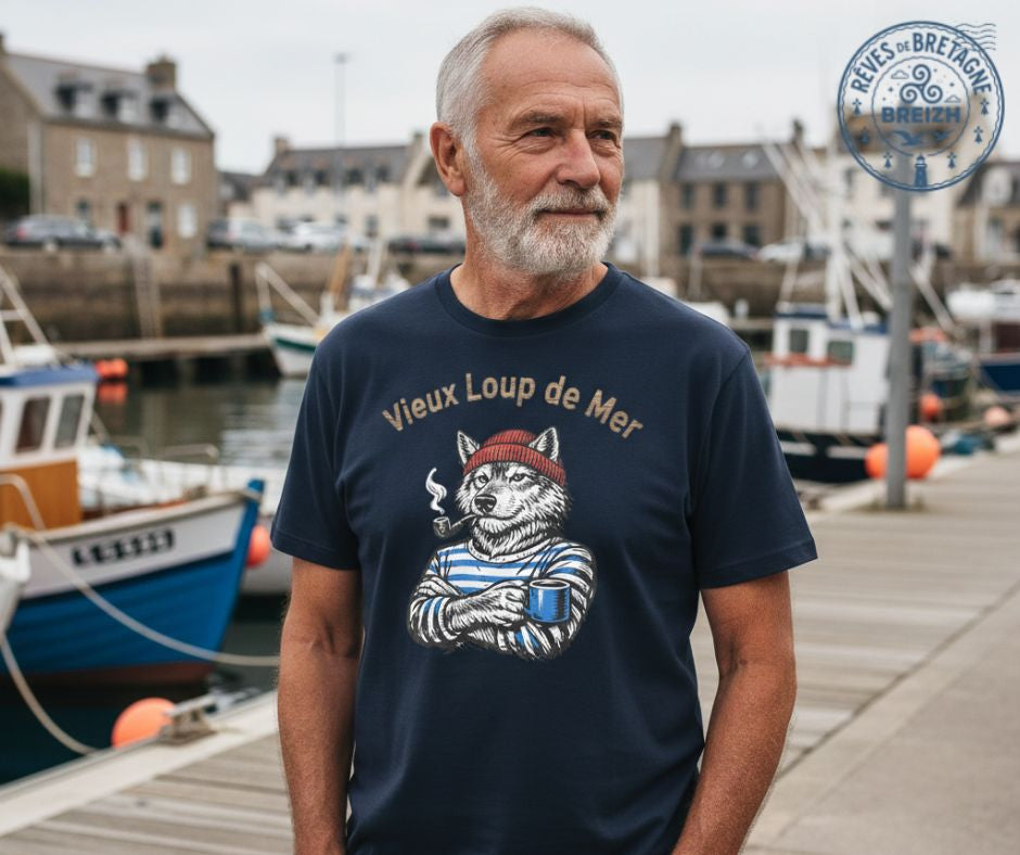 T-shirt “Vieux loup de mer”