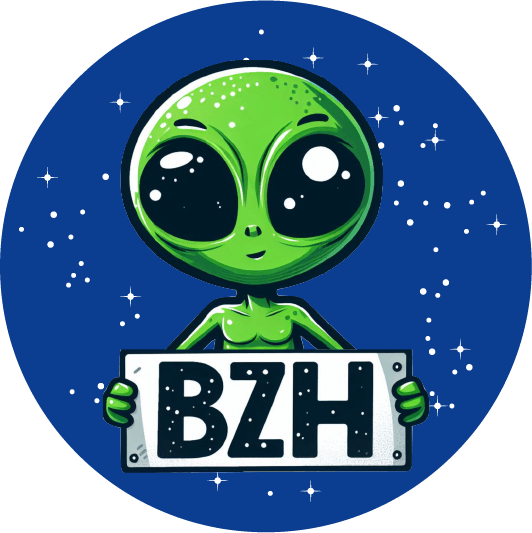 Autocollant Alien BZH