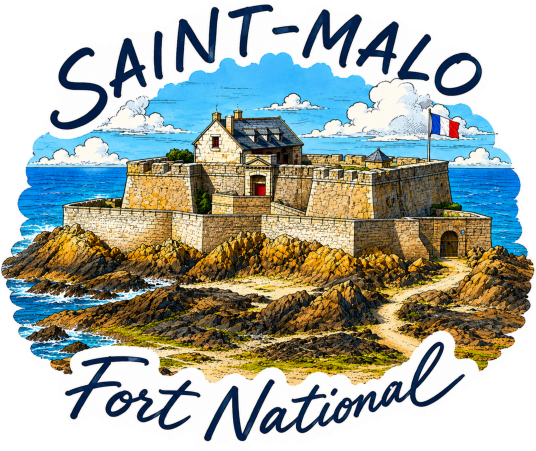 Autocollant Saint-Malo – Fort National