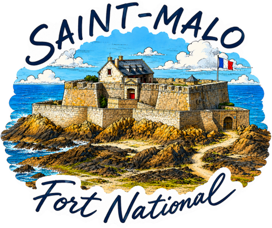 Autocollant Saint-Malo – Fort National