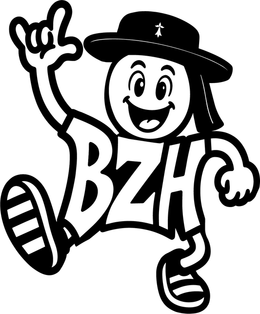 Autocollant Petit Breton BZH – Transparent