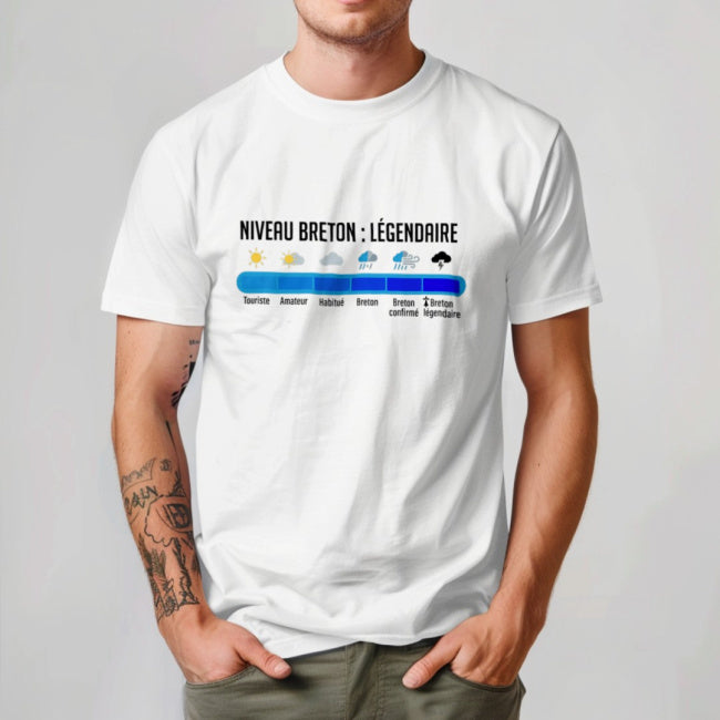 T-shirt Breton Légendaire | 100% Coton Bio
