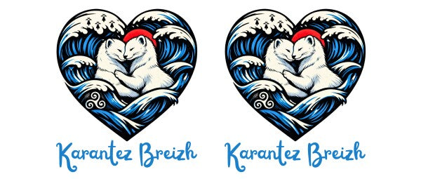 Mug Anse Coeur « Karantez Breizh »