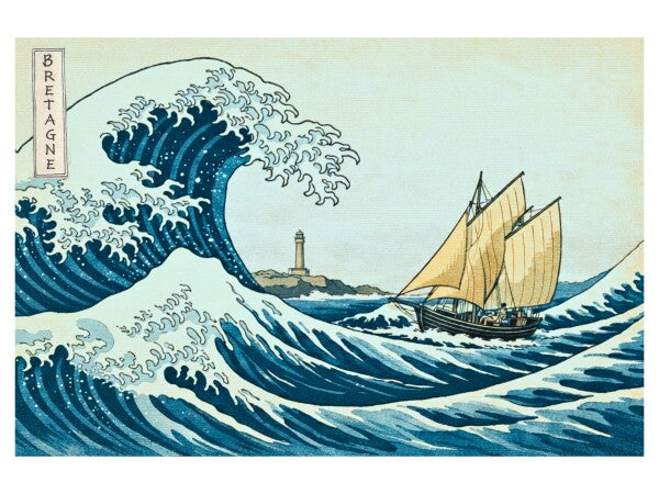 La Vague Bretonne Poster