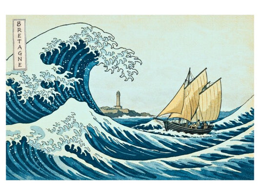 La Vague Bretonne Poster
