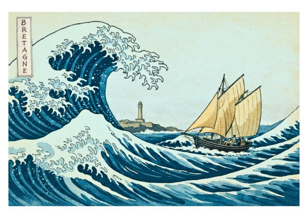La Vague Bretonne Poster