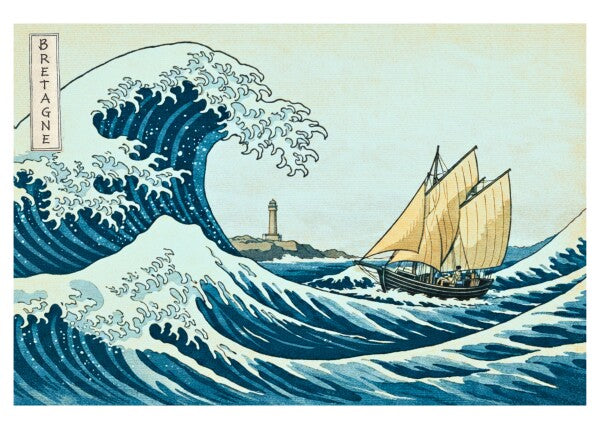 La Vague Bretonne Poster