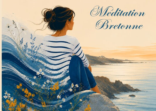 Affiche Méditation Bretonne 70x50 cm