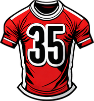 Autocollant sticker maillot 35 - Le supporteur rennais en vous - Autocollant BZH