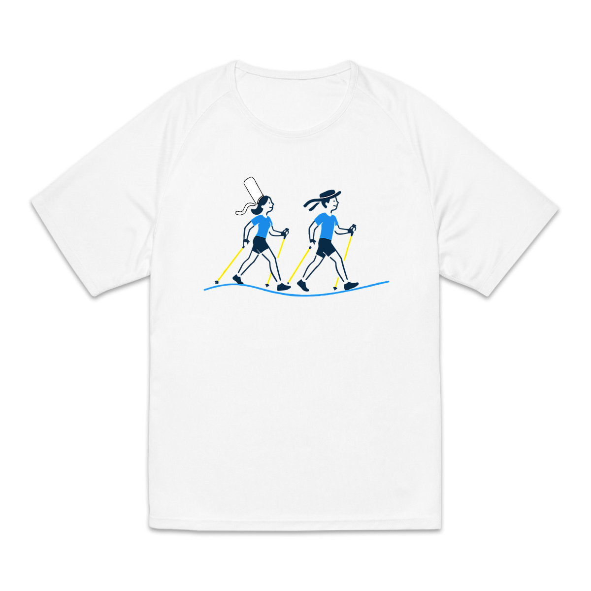 T-shirt Sport Homme – Marche Nordique Bretonne - face_1