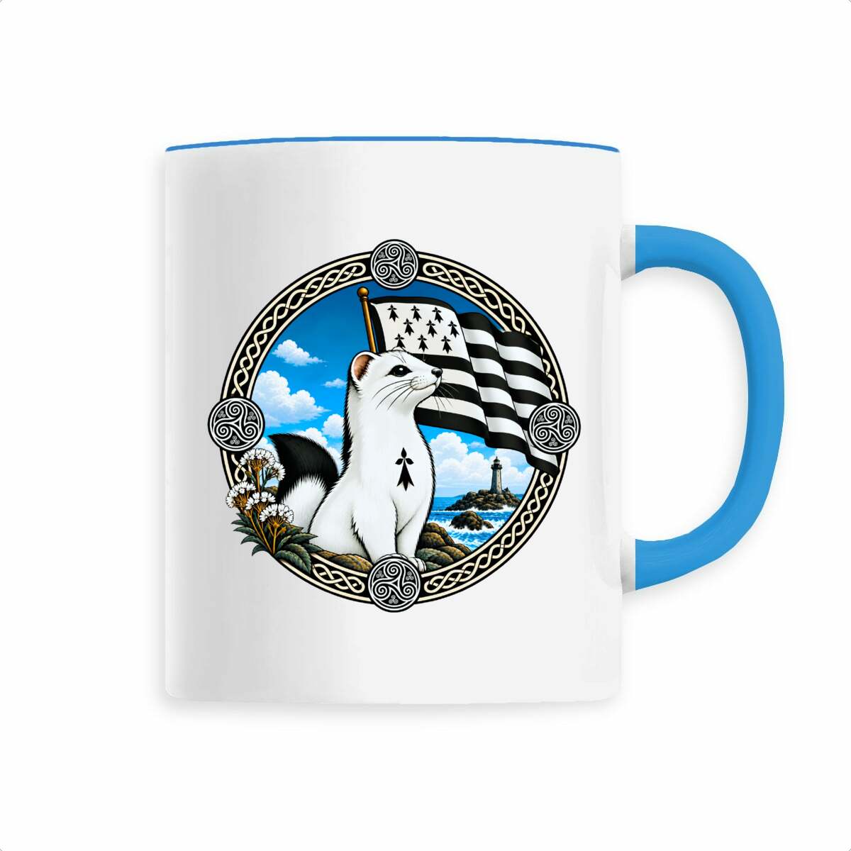 Mug Hermine des Côtes Bretonnes - face_1