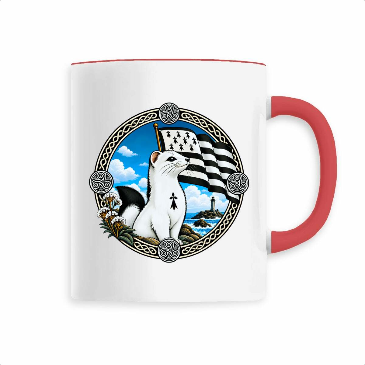 Mug Hermine des Côtes Bretonnes - face_2