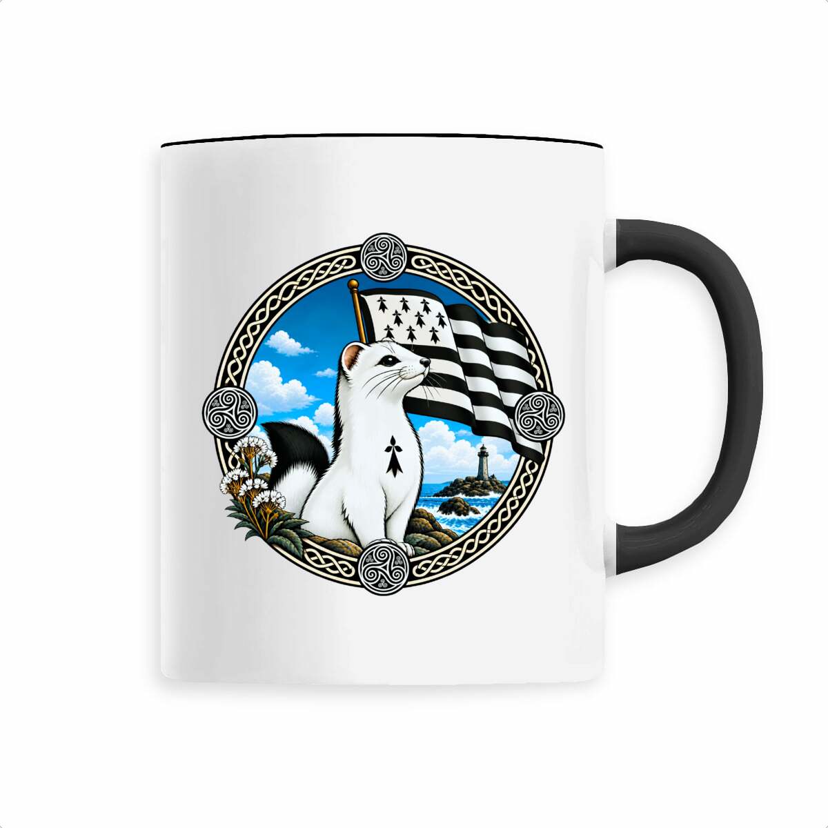 Mug Hermine des Côtes Bretonnes - face_4