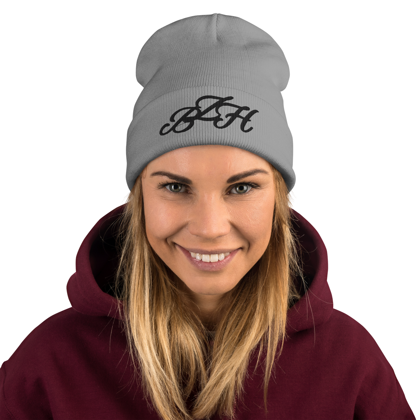 BZH Heart embroidered hat - The perfect Breton hat