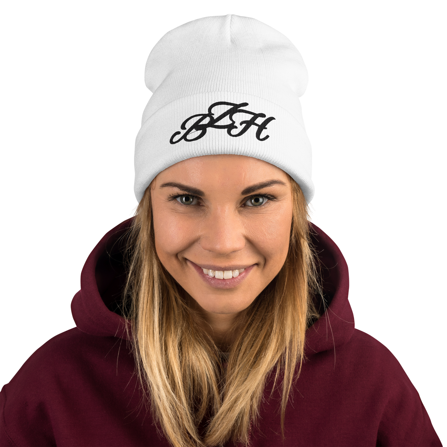 BZH Heart embroidered hat - The perfect Breton hat