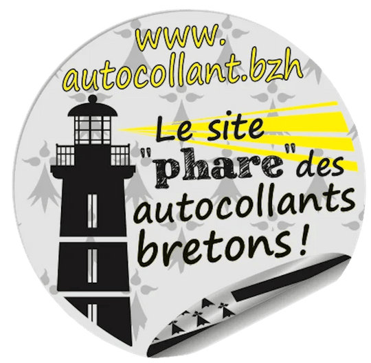 ⇒ Autocollant, Sticker Breton Conduite Accompagnée Voiture - Garçon & Fille