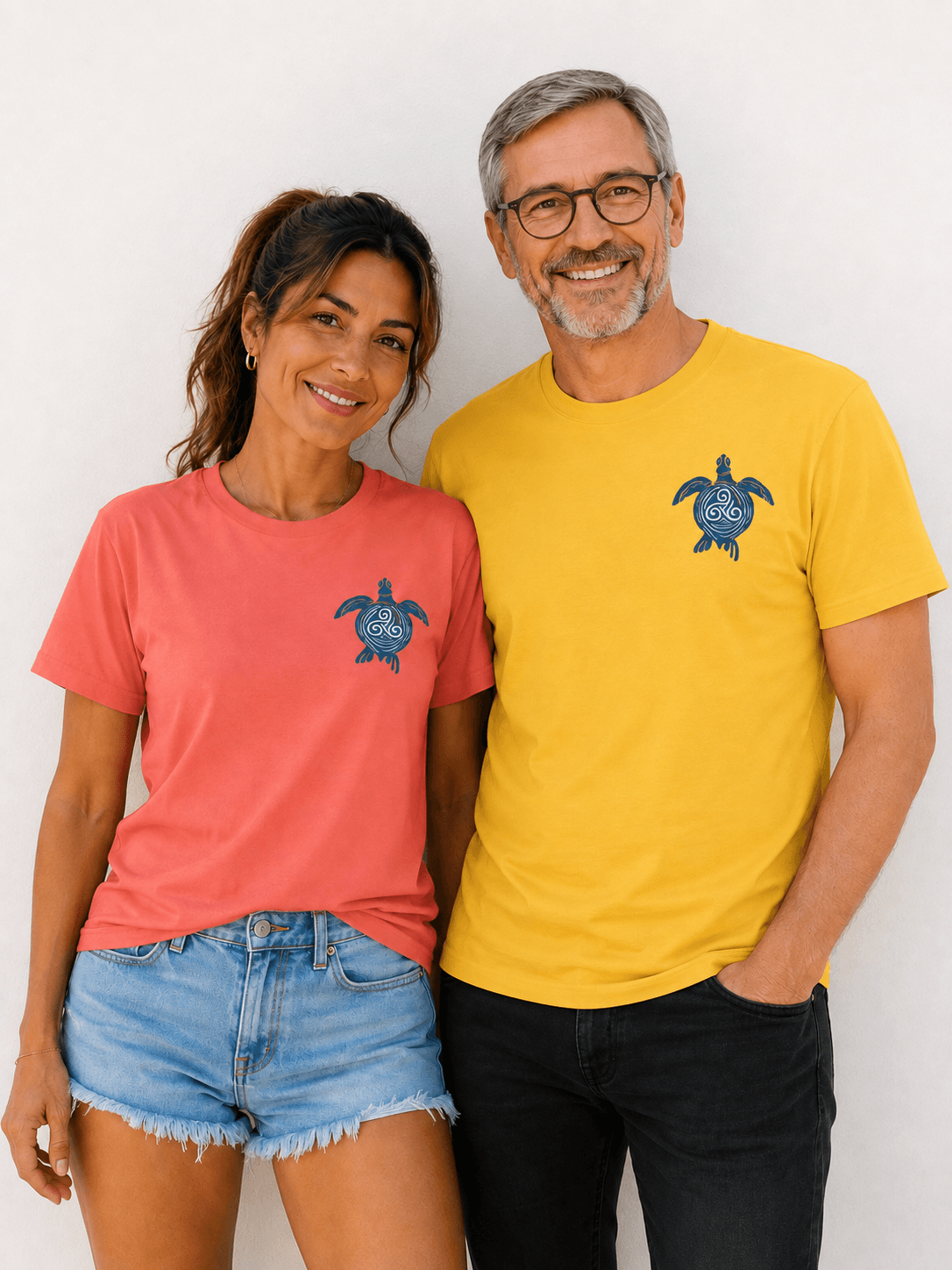 T-shirt Unisexe Tortue Triskell Bretagne
