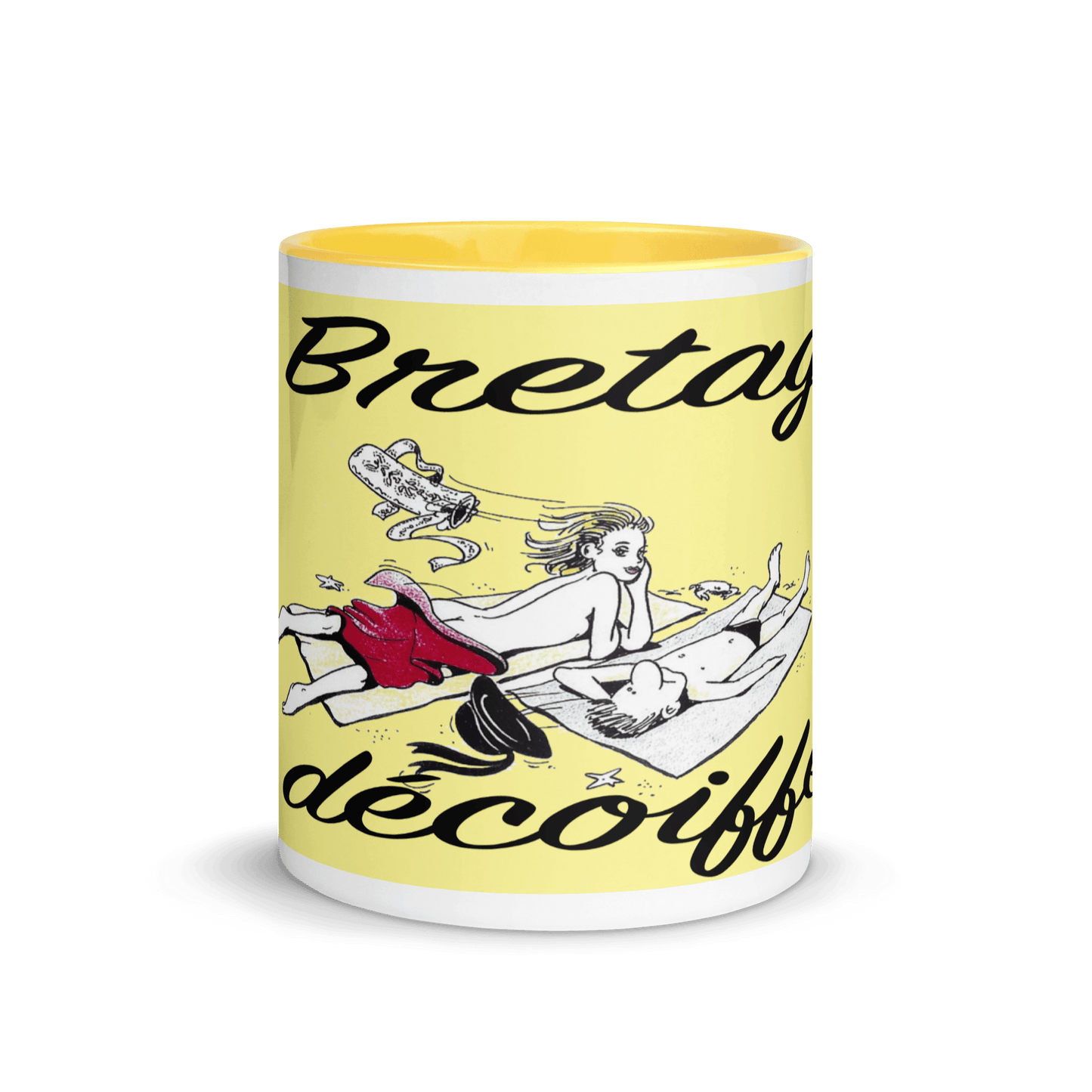 Tasse mit farbenfrohem Innenleben „Bretagne“ ist fantastisch
