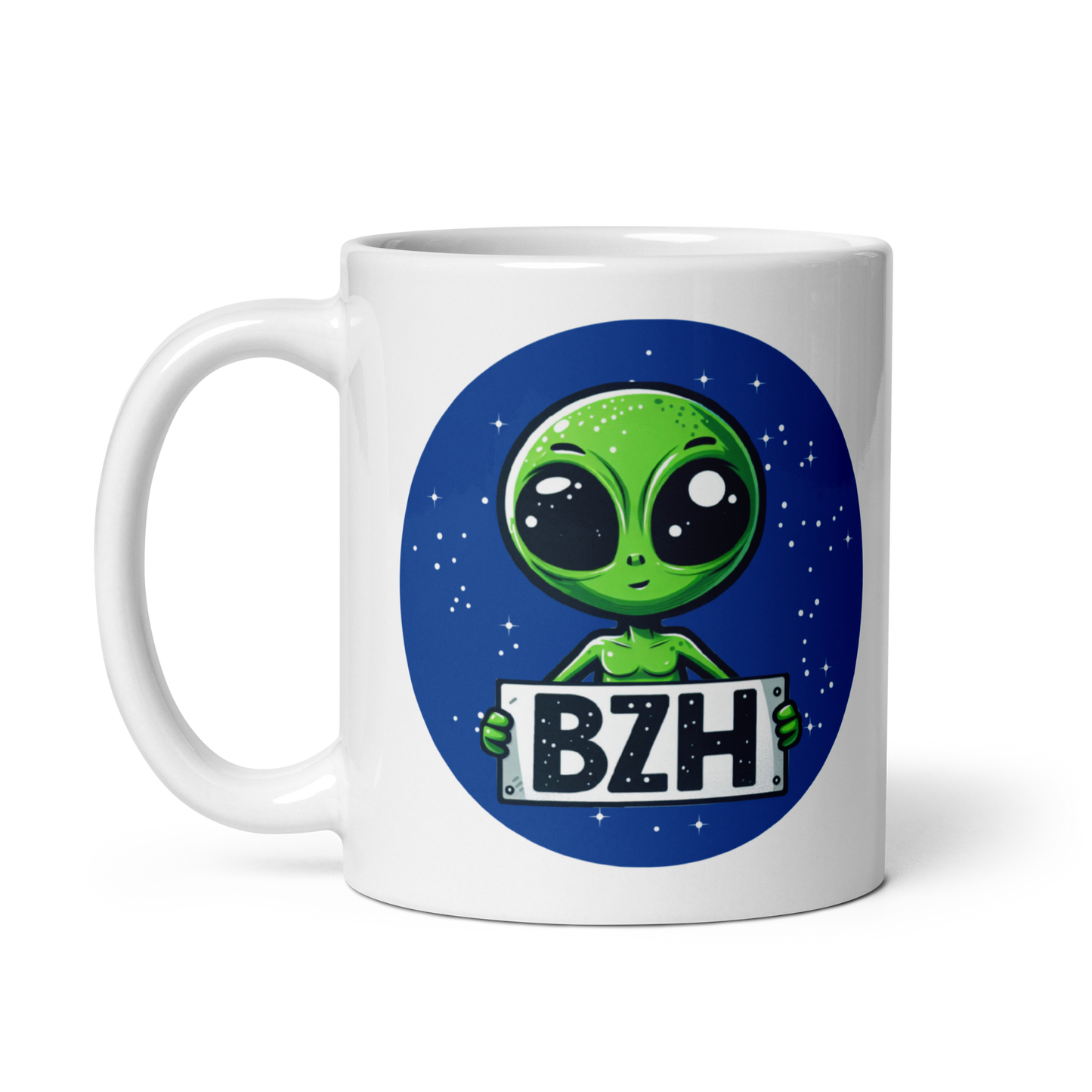 Alien BZH Mug: Adopt the Breton extra-terrestrial!