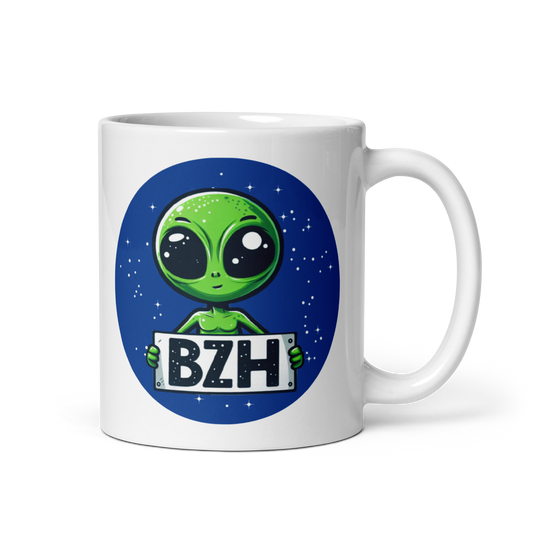 Alien BZH Mug: Adopt the Breton extra-terrestrial!
