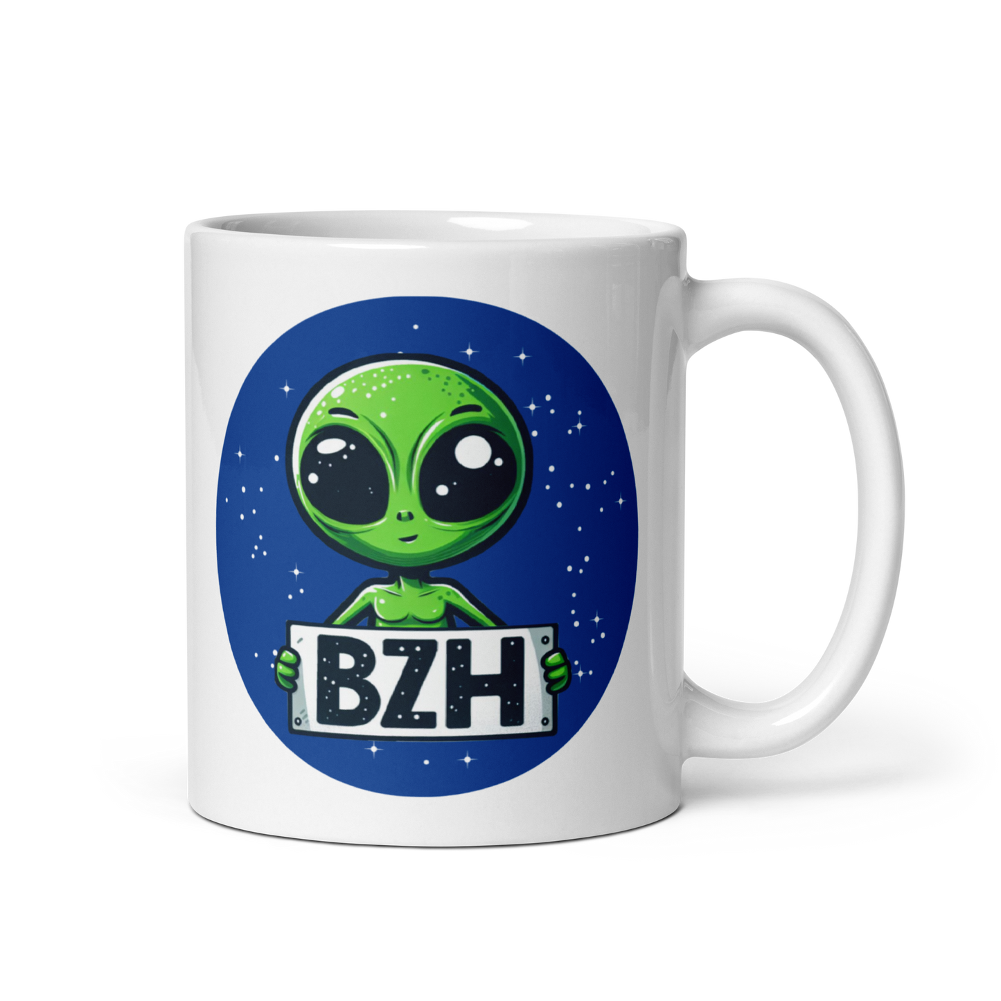 Alien BZH Tasse: Adoptiere den bretonischen Außerirdischen!